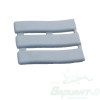 Коврик Soft Step №15 Light grey (светло-серый). Код 7614