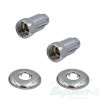 Муфта 3/4" в. р. - 1/2" н. р. с отражателем и с накидной гайкой (2 шт). Код 3887