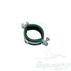 Хомут металлический с гайкой 1 1/2" (48-53). Код 6936